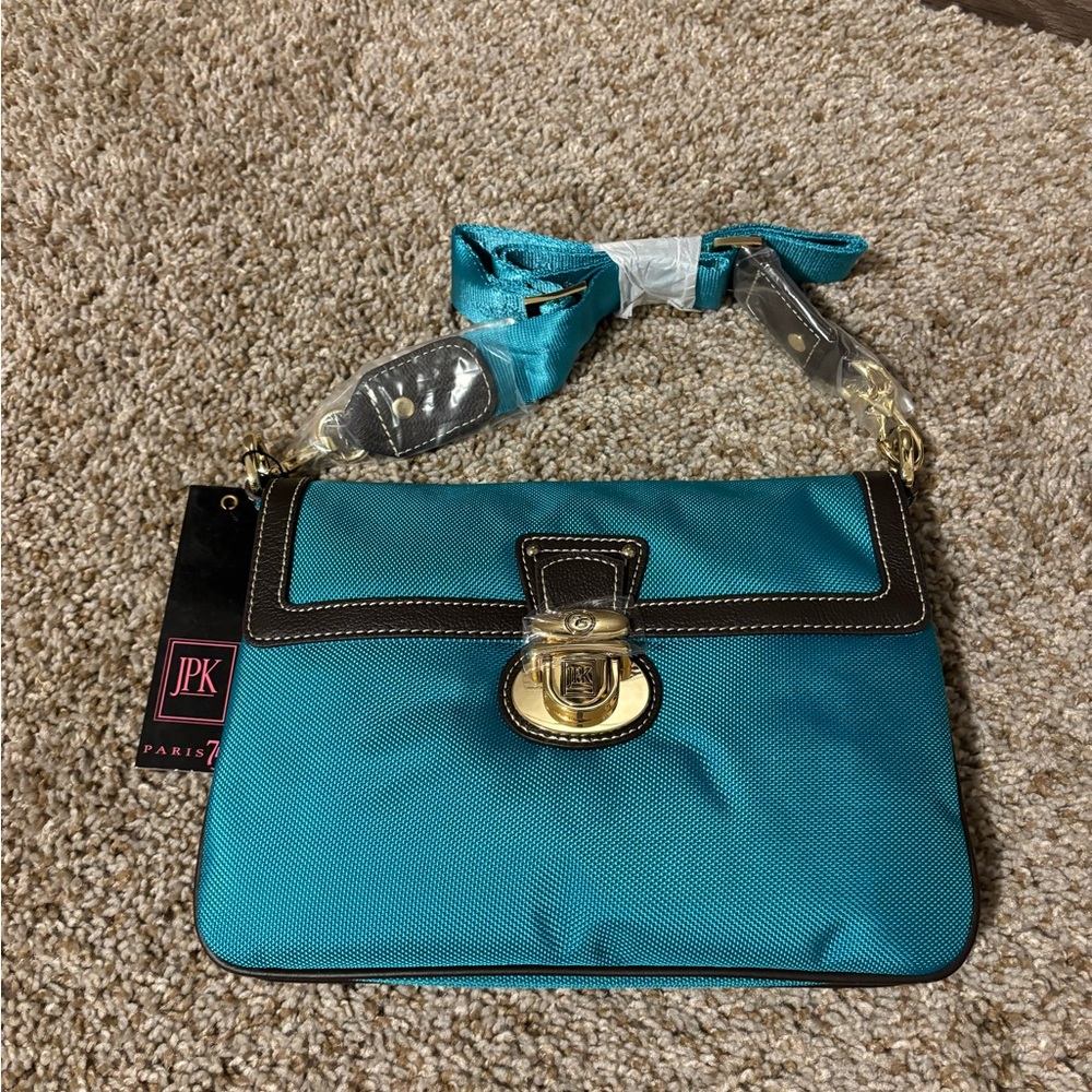 JPK Paris 75 Teal Crossbody